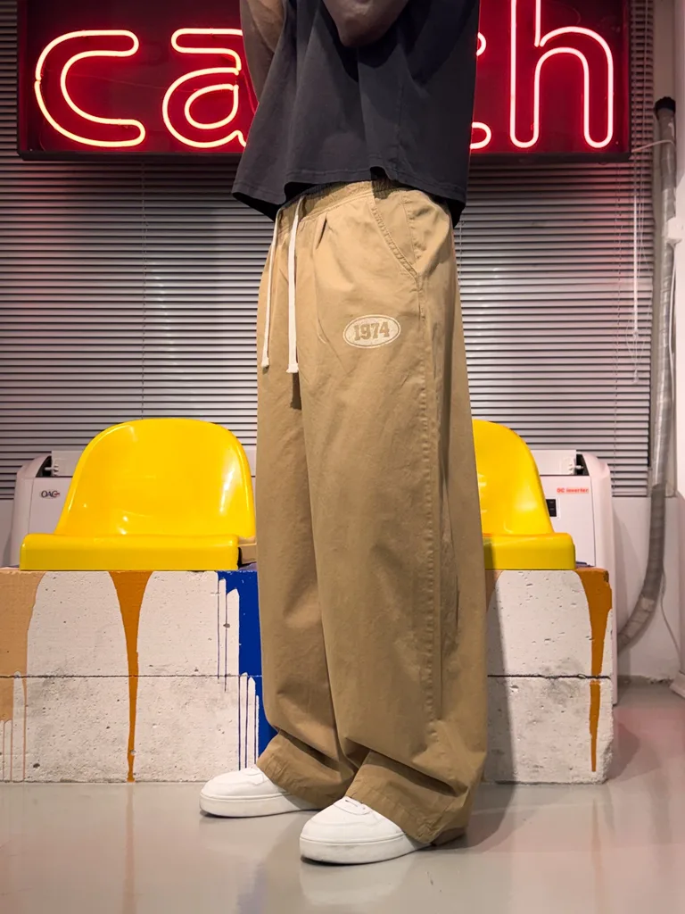 Pantaloni Lejeri cu Talie Elastică și Șnur — imaginea 4