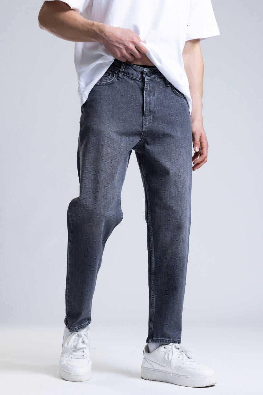 Blugi Grey Fade Denim