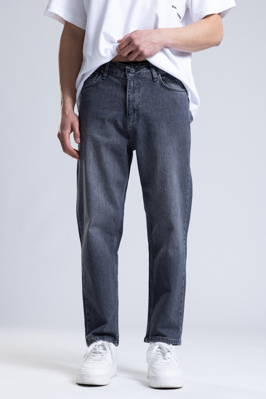 Blugi Grey Fade Denim