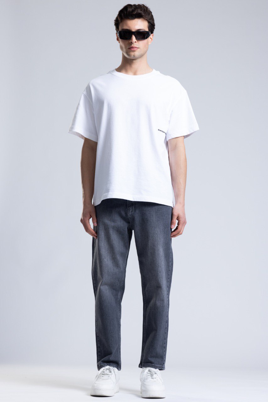 Blugi Grey Fade Denim