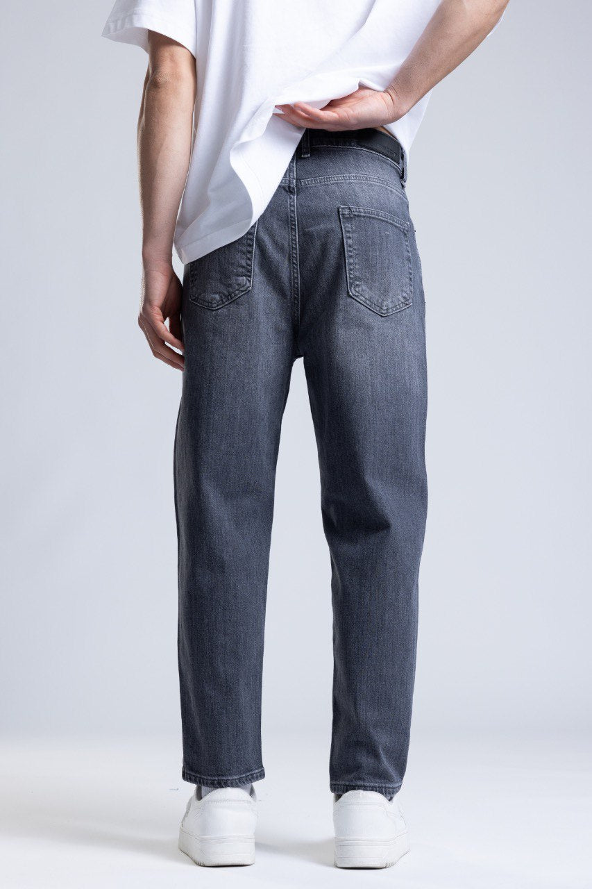 Blugi Grey Fade Denim