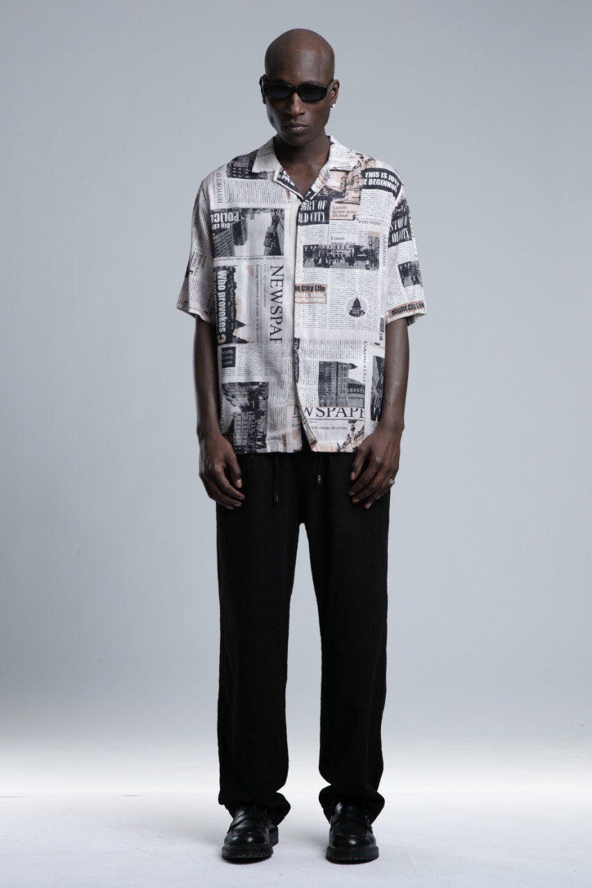 Cămașă Newspaper Shirt
