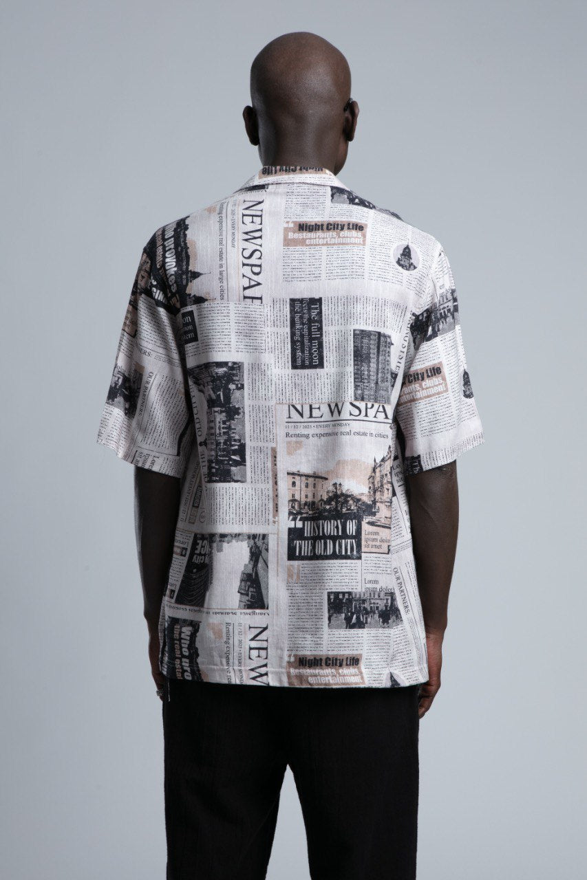 Cămașă Newspaper Shirt
