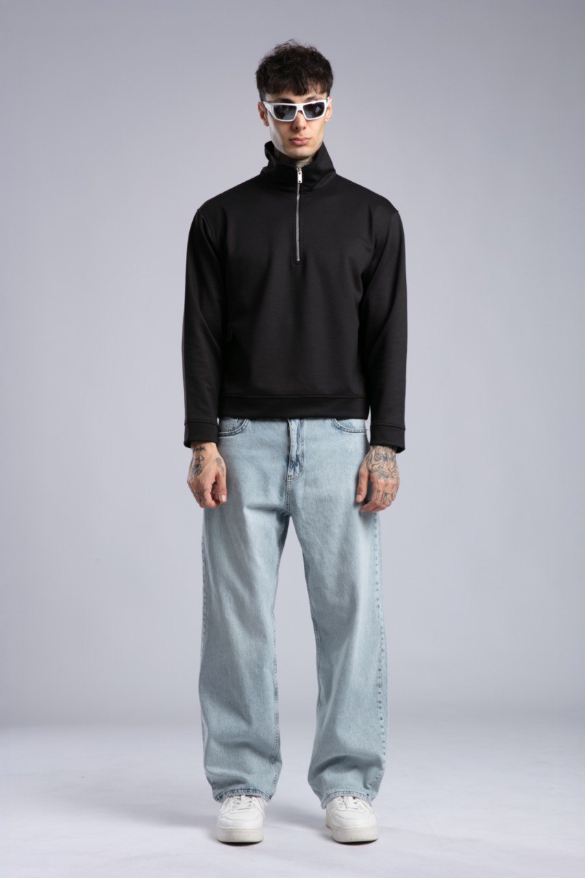 Blugi Baggy Light Wash Jeans