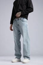 Blugi Baggy Light Wash Jeans