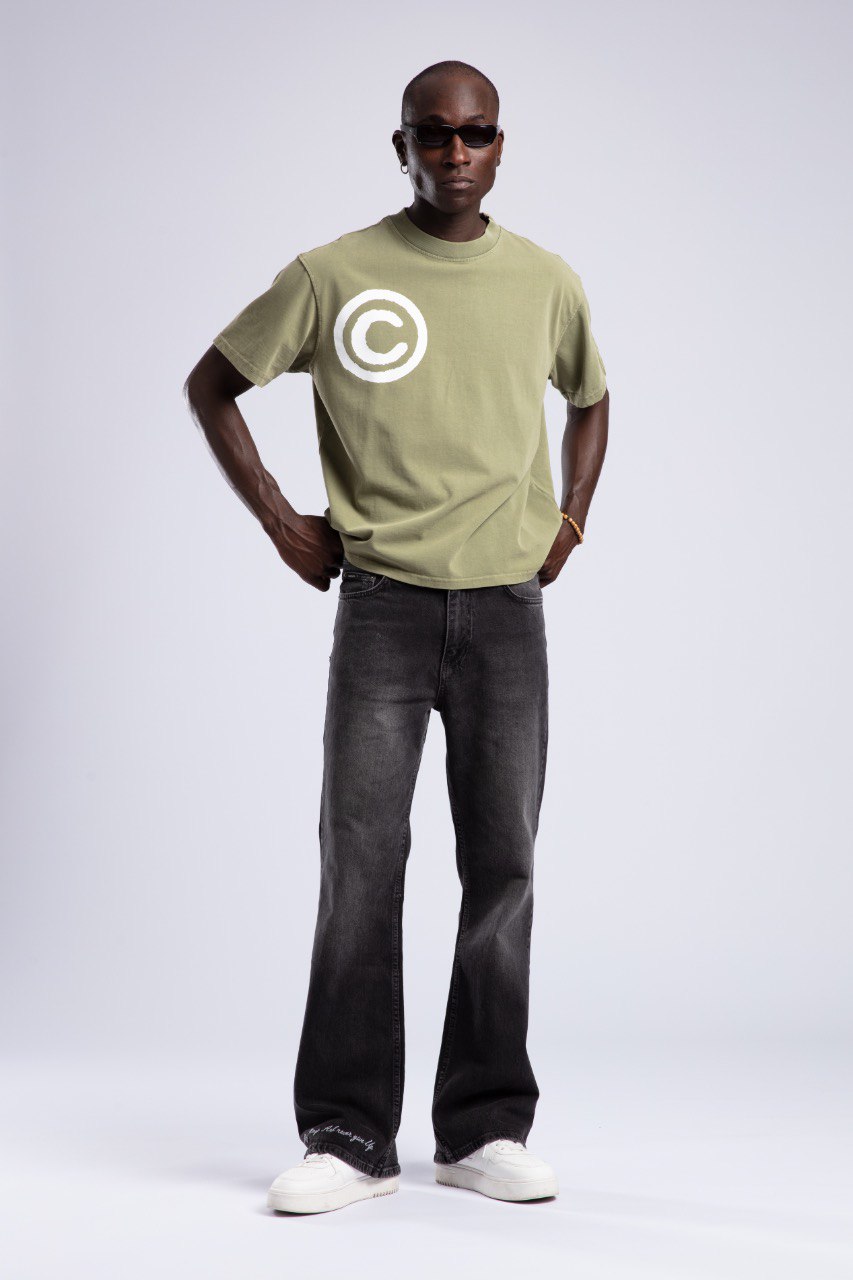 Tricou Oversized Circle Logo