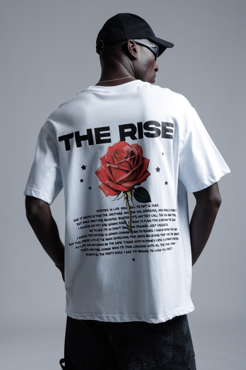 Tricou Red Rose Rise