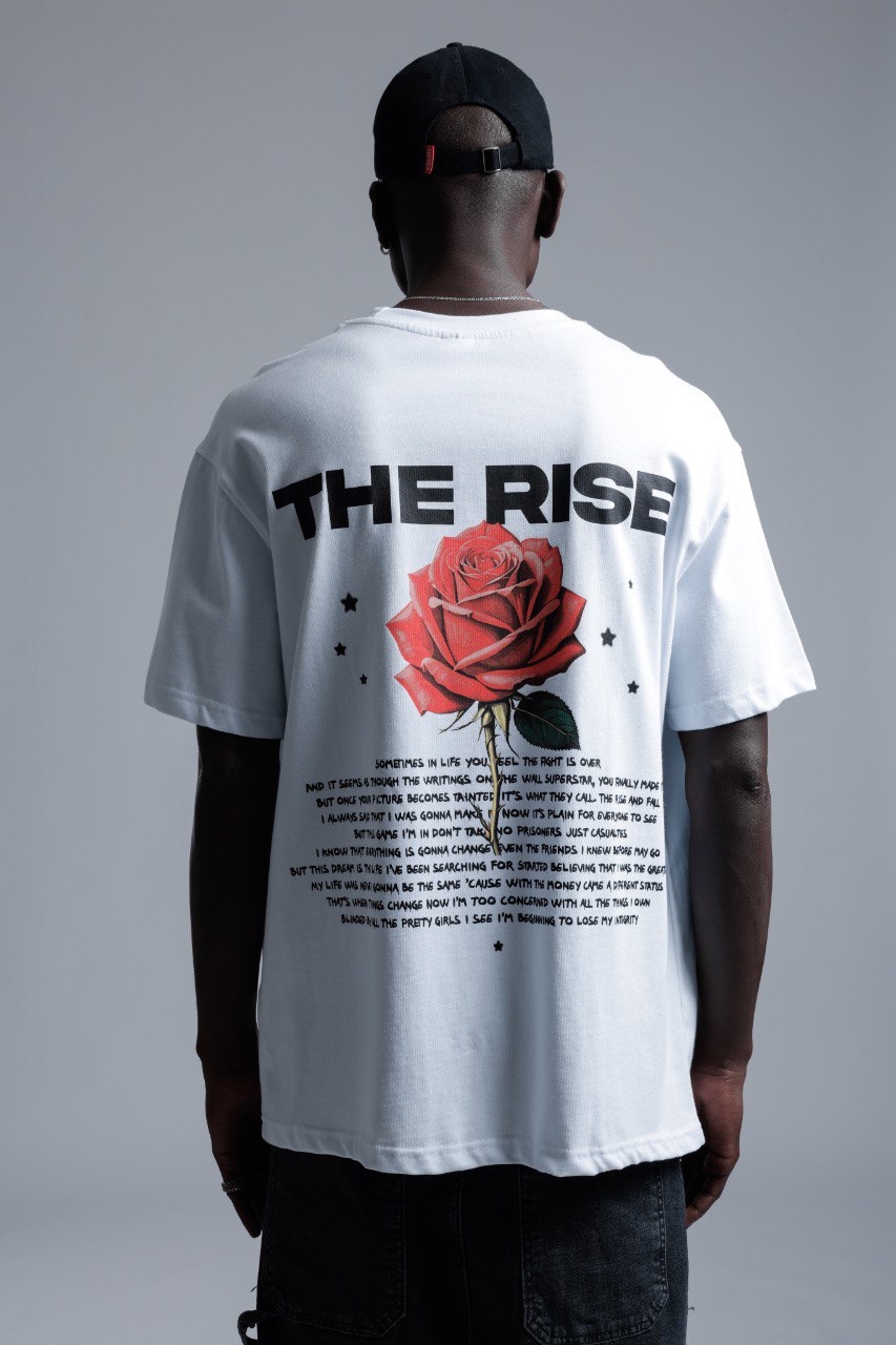 Tricou Red Rose Rise