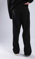 Pantaloni Iconic Black Relaxed
