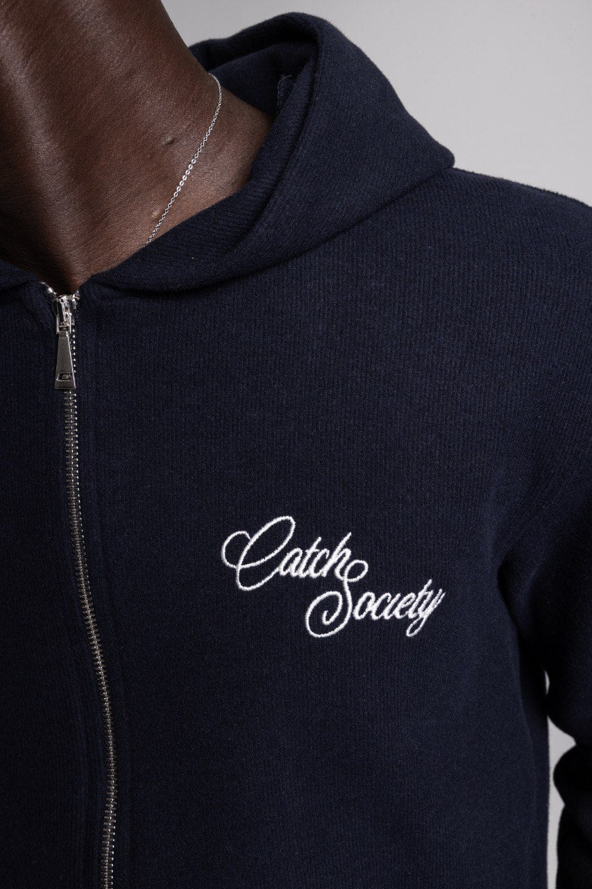 Hanorac Double Zip Hoodie “Catch Society”