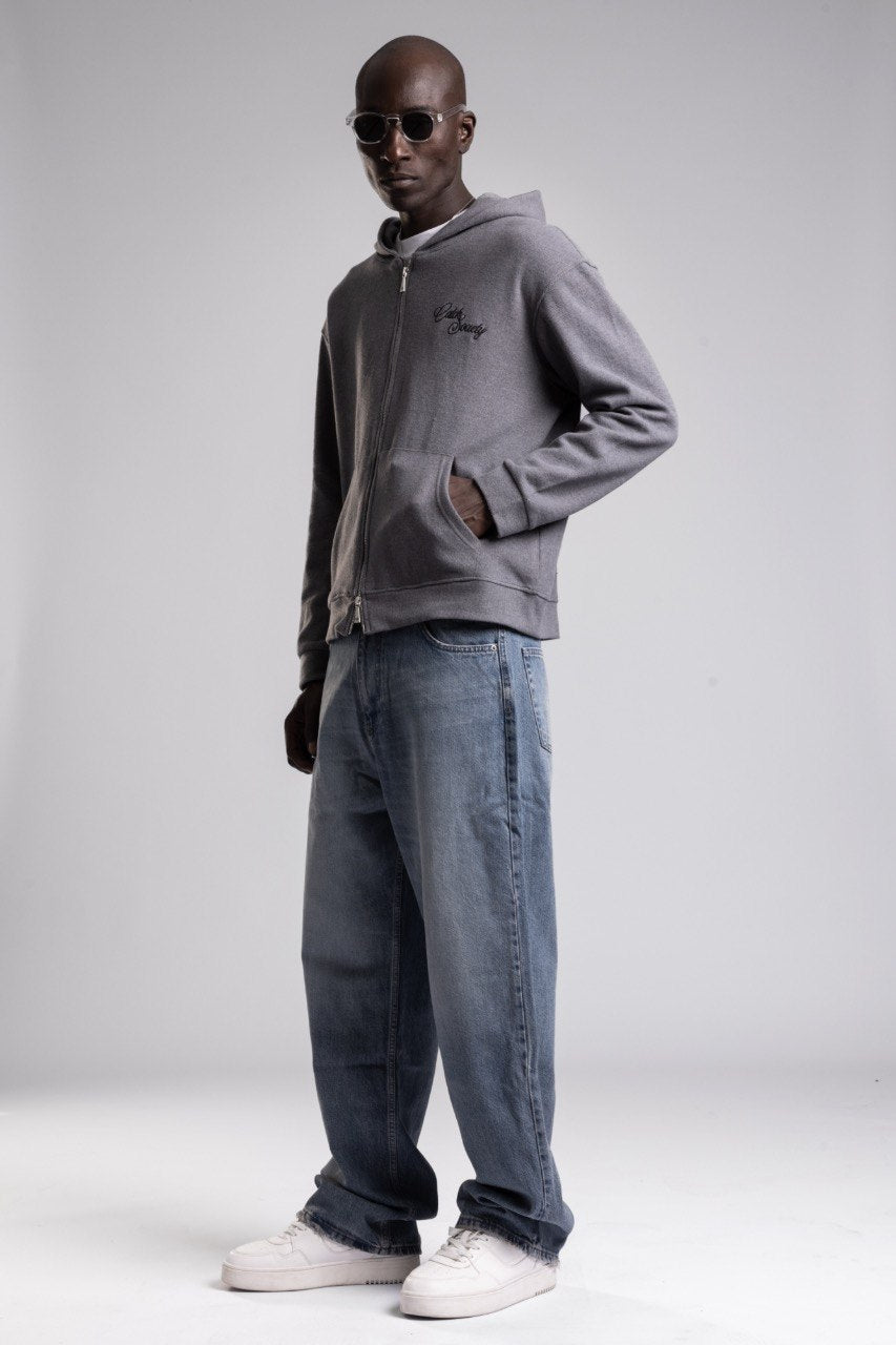 Hanorac Double Zip Hoodie “Catch Society”