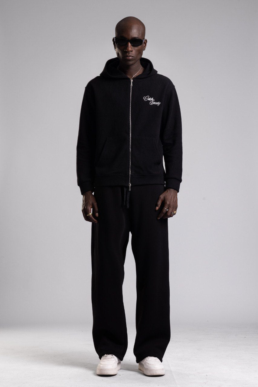 Hanorac Double Zip Hoodie “Catch Society”