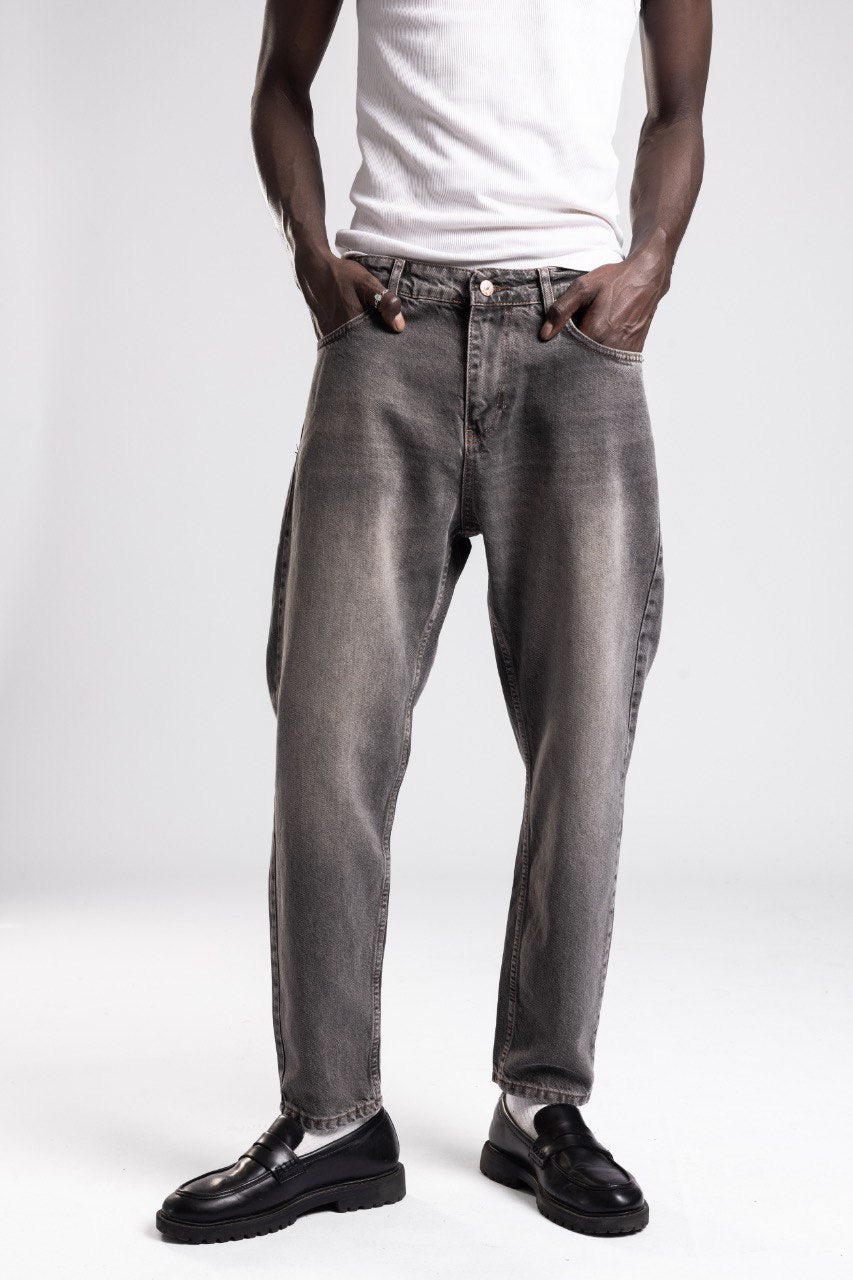 Blugi Faded Taupe Denim