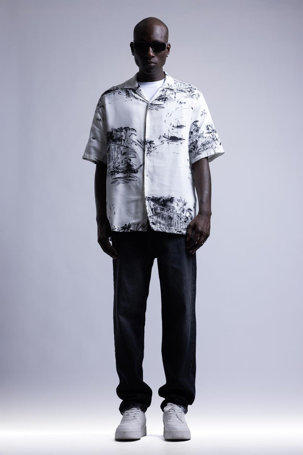 Cămașă Tropical Sketch Shirt