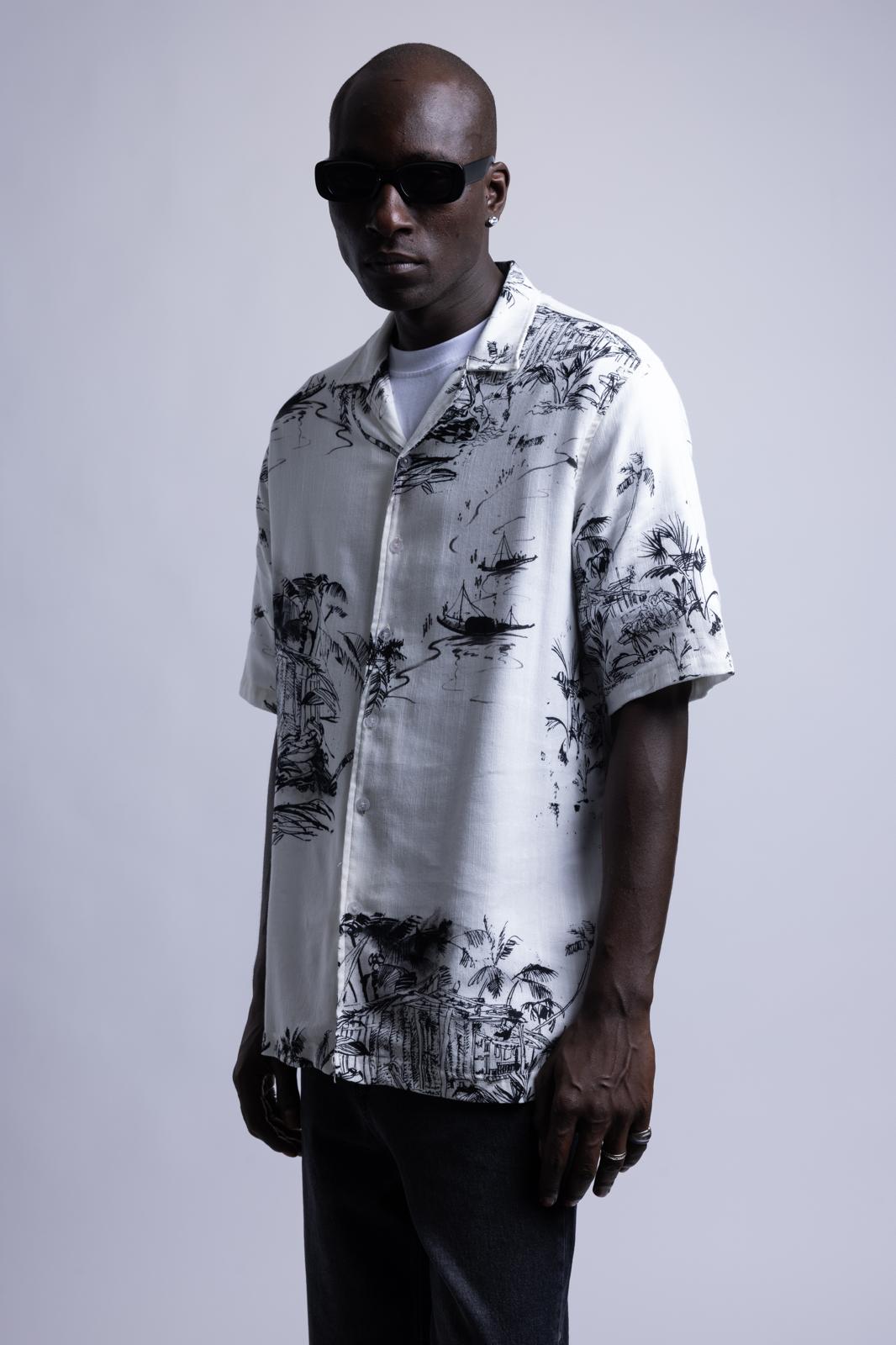 Cămașă Tropical Sketch Shirt