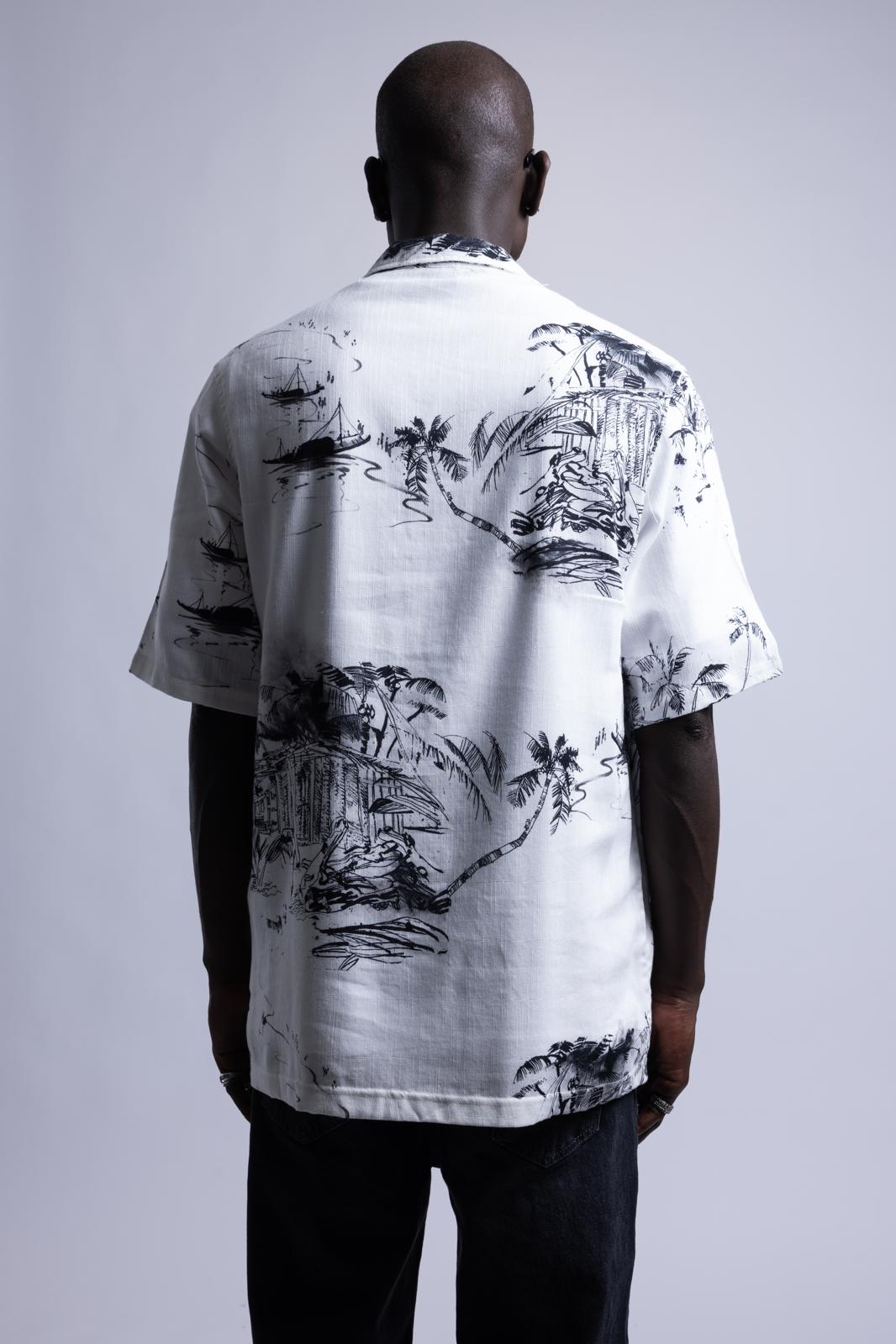 Cămașă Tropical Sketch Shirt