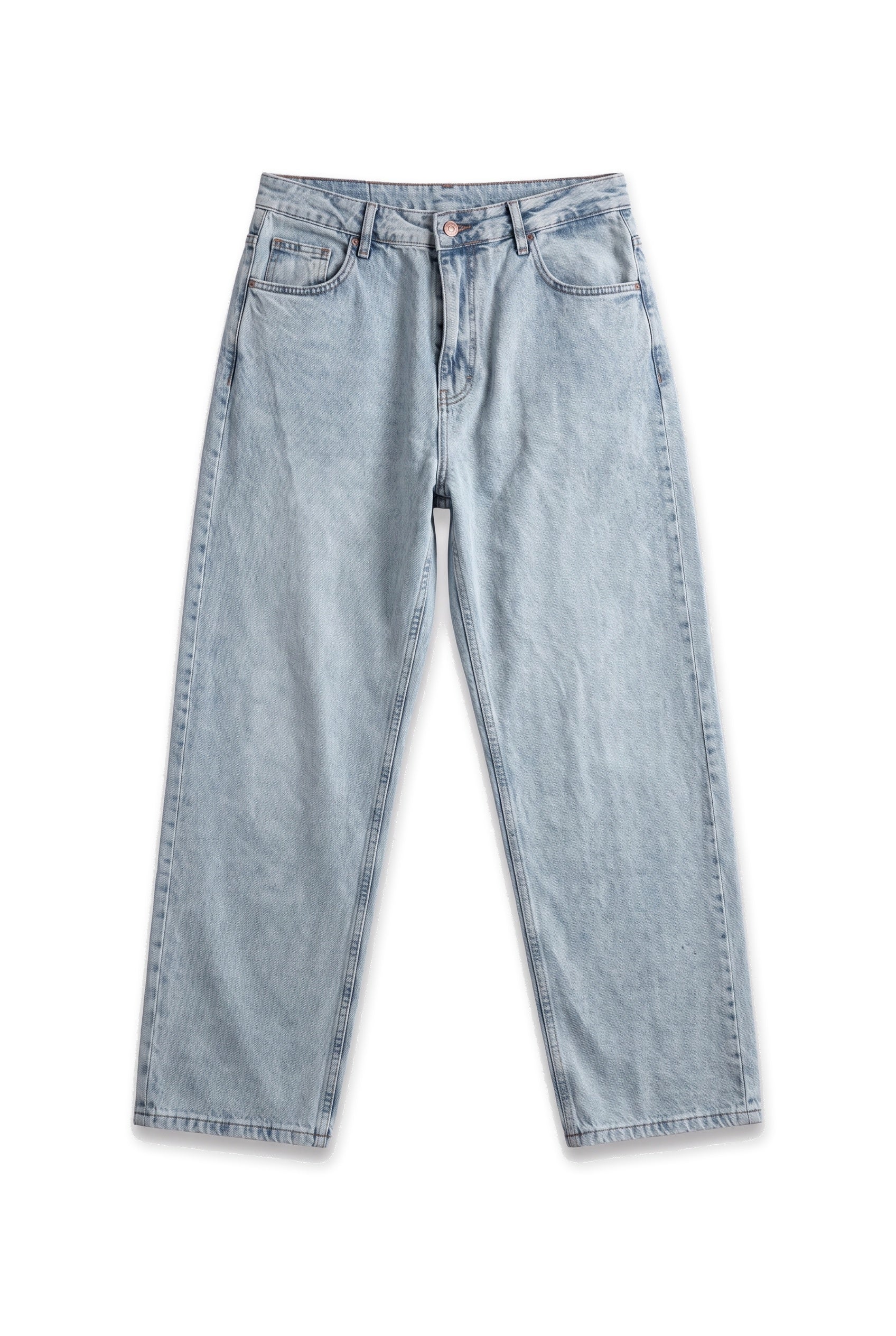 Blugi Baggy Light Wash Jeans