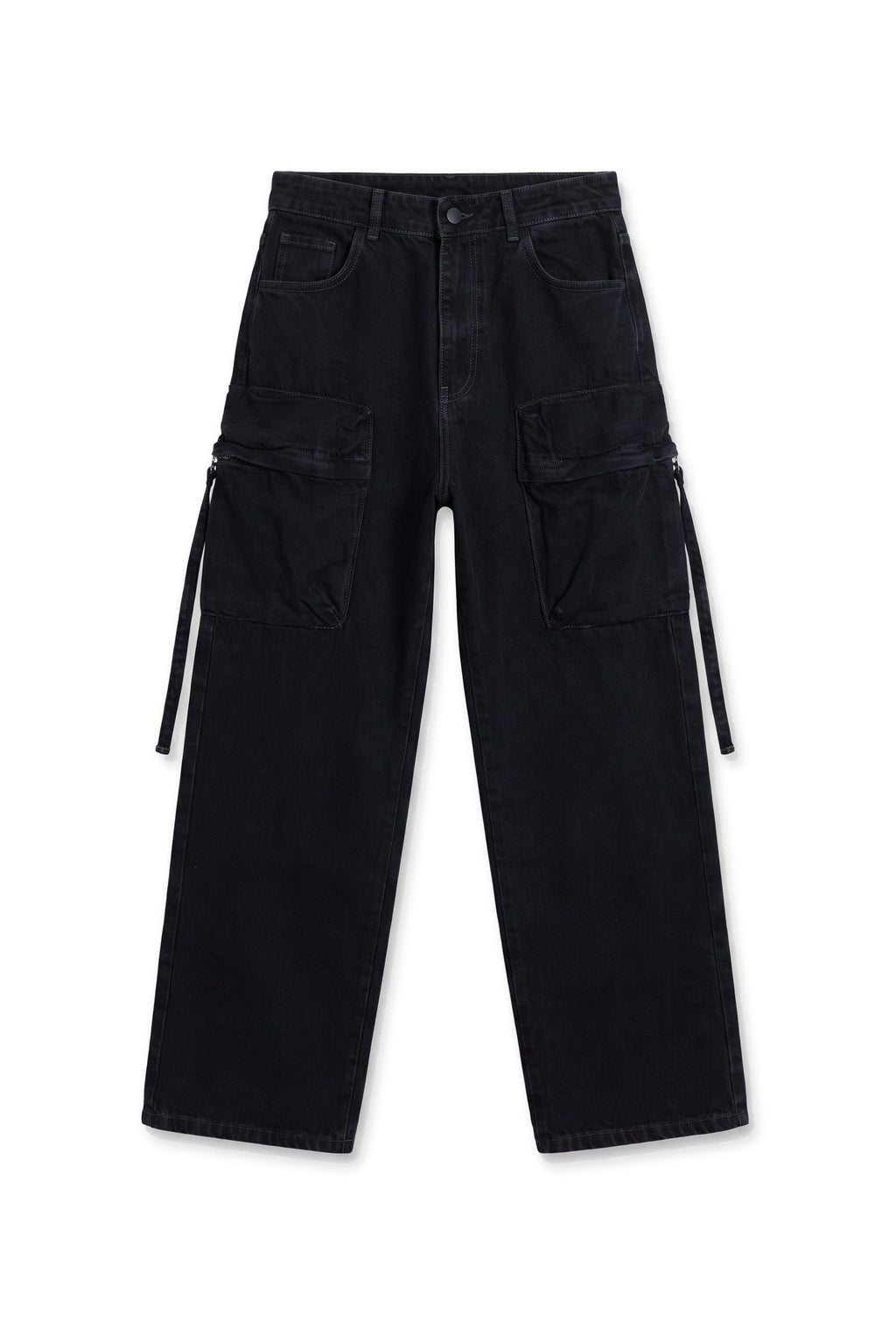Blugi Black Utility Denim