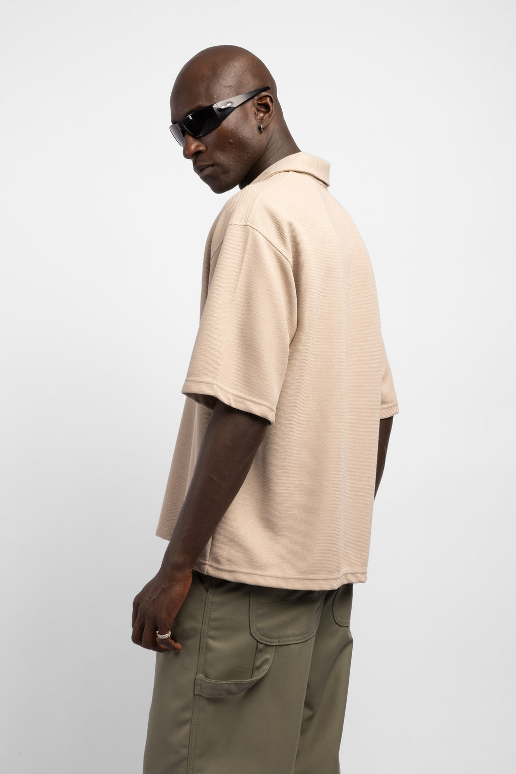 Tricou polo oversize