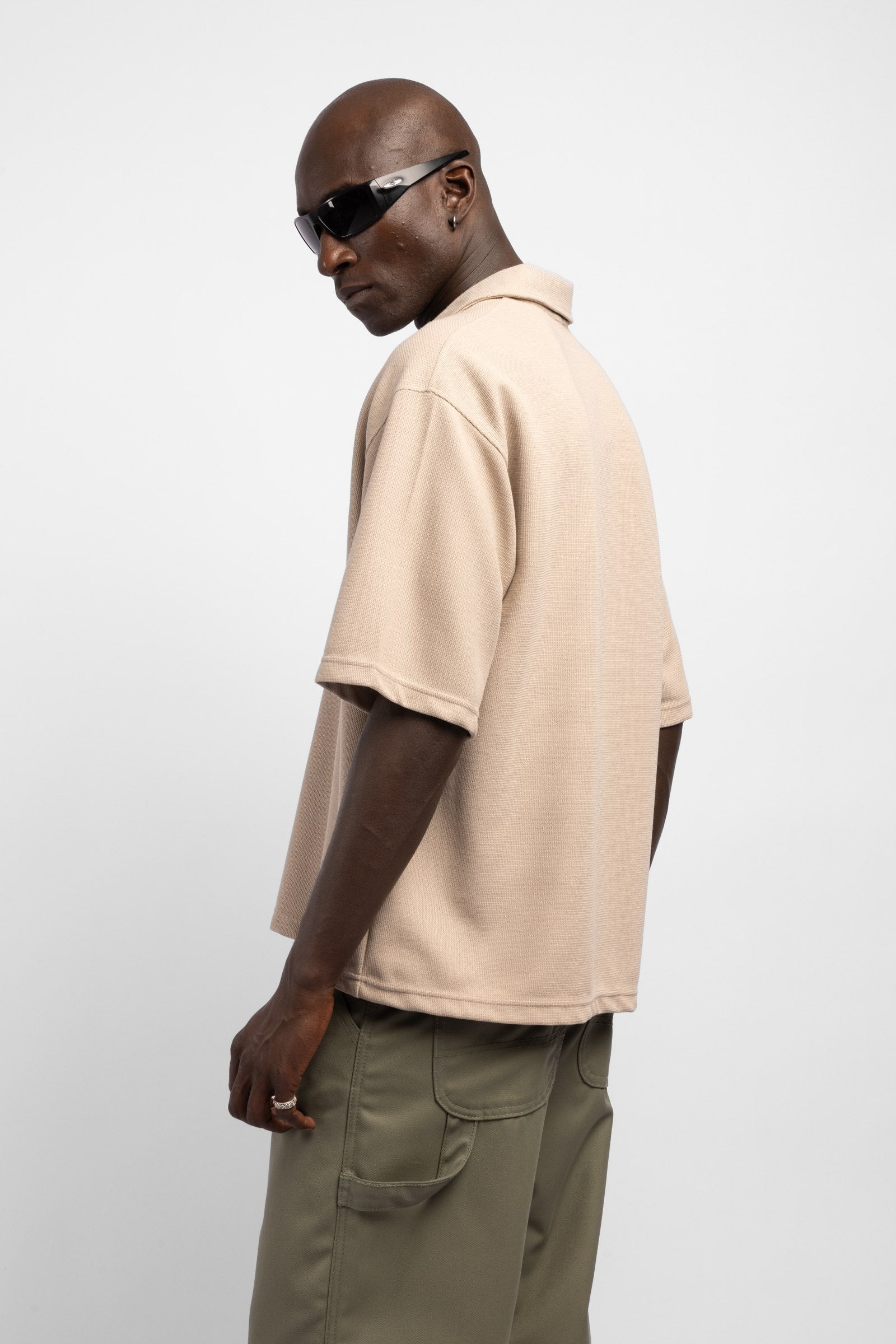 Tricou polo oversize