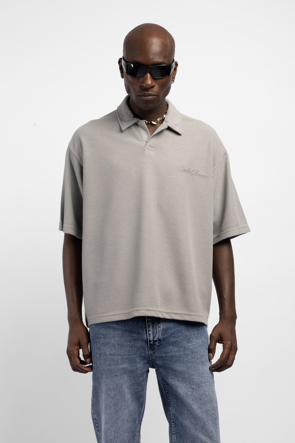 Tricou polo oversize