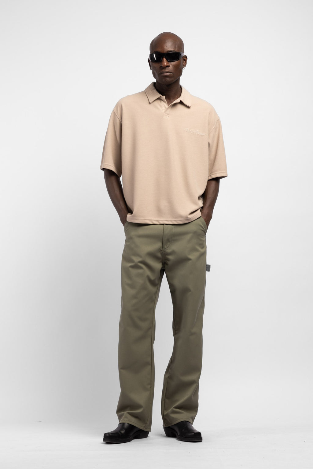 Tricou polo oversize